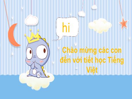 Bài giảng Tiếng Việt 1 - Bài 26: Y y (Trần Thị Thanh Hương)