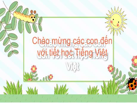 Bài giảng Tiếng Việt 1 - Bài 42: ao eo (Trần Thị Thanh Hương)