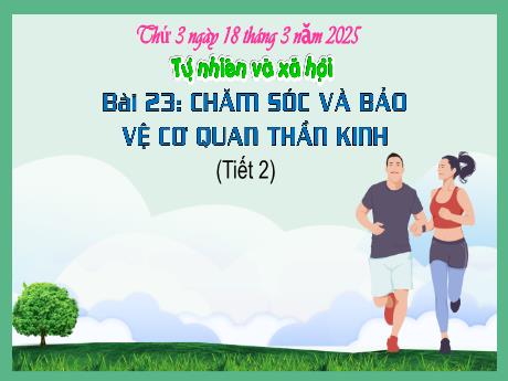 Bài giảng TNXH 3 - Bài 23: Chăm sóc và bảo vệ cơ quan thần kinh (Tiết 2)(Nguyễn Thị Thu Hà)