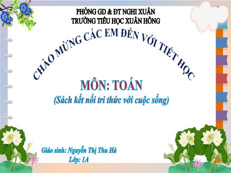 Bài giảng Toán 1 - Bài 32: Phép trừ số có hai chữ số cho số có hai chữ số (Tiết 3)(Nguyễn Thị Thu Hà)