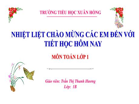 Bài giảng Toán 1 - Bài: Luyện tập (Trang 42)(Trần Thị Thanh Hương)